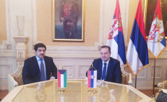 14 June 2022 The National Assembly Speaker in meeting with the Ambassador of the State of Kuwait to the Republic of Serbia